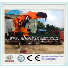 Widely Used Hydraulic Telescopic Truck Arm Cranes of Big Lifting
